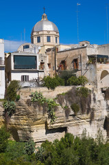 Panoramic view of Massafra. Puglia. Italy.