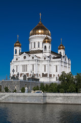 Fototapeta na wymiar Świątynia Chrystusa Zbawiciela w Moskwie