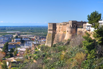 Castle of Massafra. Puglia. Italy.