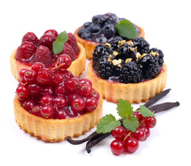 Kleine Obstkuchen