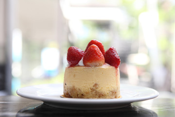 strawberry cheese cake