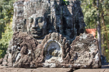 Details Bayon Tempel