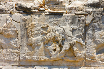 Architectural detail, Side, Turkey