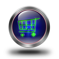 E- commerce glossy icons