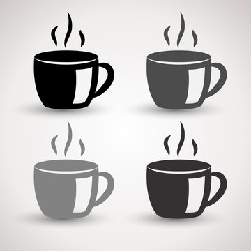 grey coffee cups