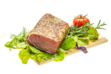 Smoked beef