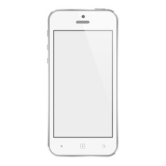 White Mobile Phone