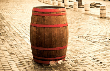 Wooden Barrel