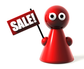 Sale! Button, Icon
