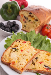 vegetable bread