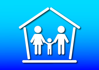 Family and home concept