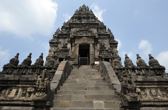 sito archeologico hindu di Prambanan sull'isola di Java
