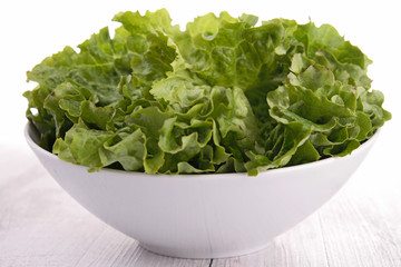 bowl of lettuce