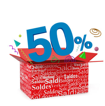 50 percent in surprise box