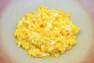 Fototapeta premium scrambled eggs