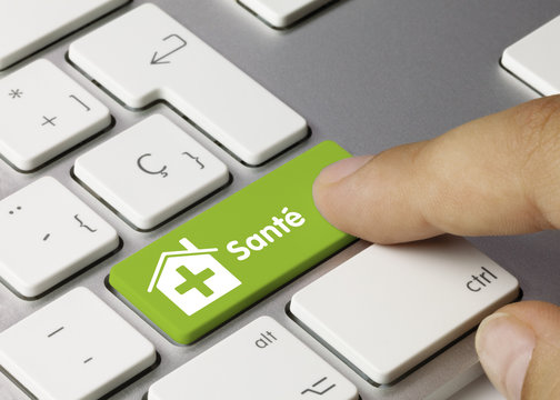 Maison de sant&eacute; clavier doigt