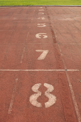 Start and Finish point of race track