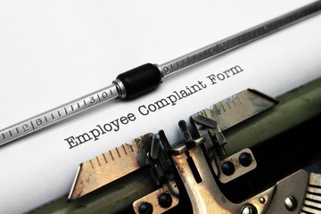 Employee complaint form