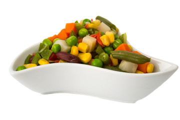 vegetables in a bowl