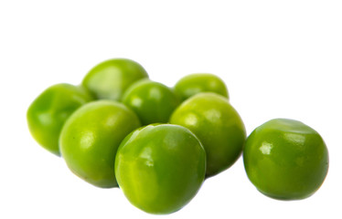 green peas close-up