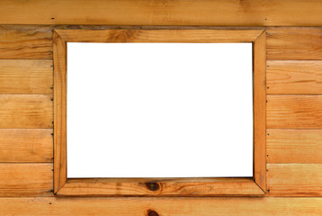 Wooden frame