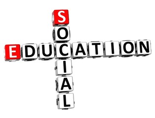 3D Social Education Crossword