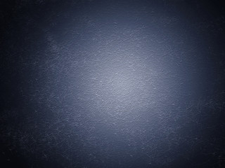 Grain dark blue paint wall background or texture