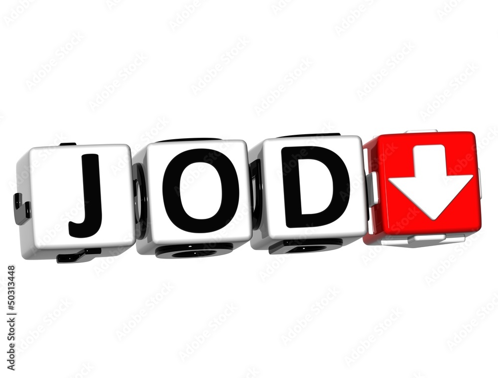 Poster 3d jordanian dinar currency jod button click here block text