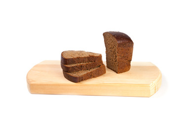 Bread and cutting board