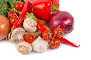 Fresh farm vegetables