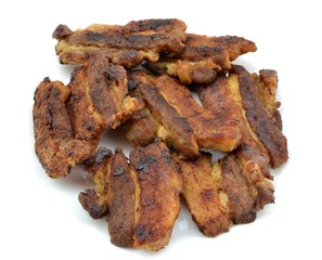 fried bacon