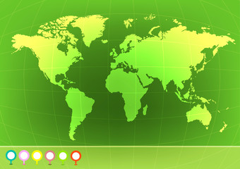 Globe with signals application