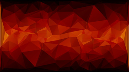 Abstract red, orange and yellow rectangle shapes background. 