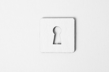 paper keyhole