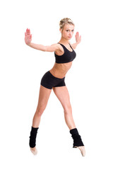 fitness woman posing