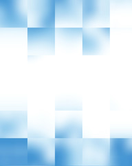 Blue rectangular background