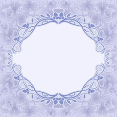 blue background