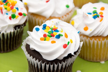 Spring cupcakes