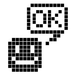 Plaid mouton avec motif Pixels Visage de pixel ok