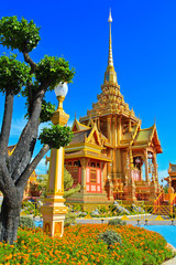Naklejka premium Thai Royal Crematorium in Bangkok province of Thailand