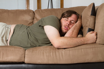 Man who just couldn't stay awake
