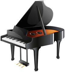 A musician's piano © GraphicsRF