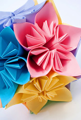 origami unit flowers