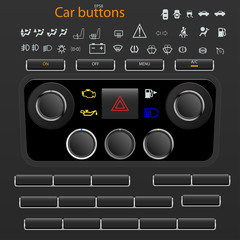 Car buttons