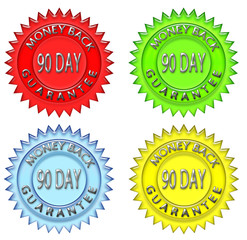 Money back guarantee icons