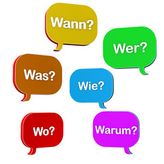 Speech Bubbles Questions