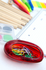 Naklejka premium School accessories