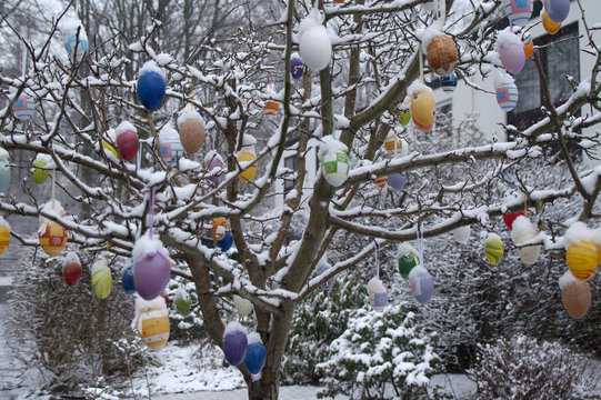 Ostern im Schnee