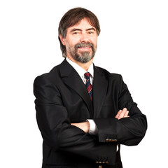 Portrait of a senior businessman smiling