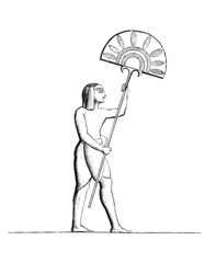 Antique Egyptian Slave - Esclave Egyptien - Sklave